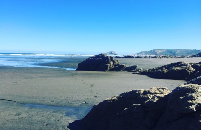 la vivienda en la playa